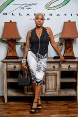 Abstract Attraction Capris
