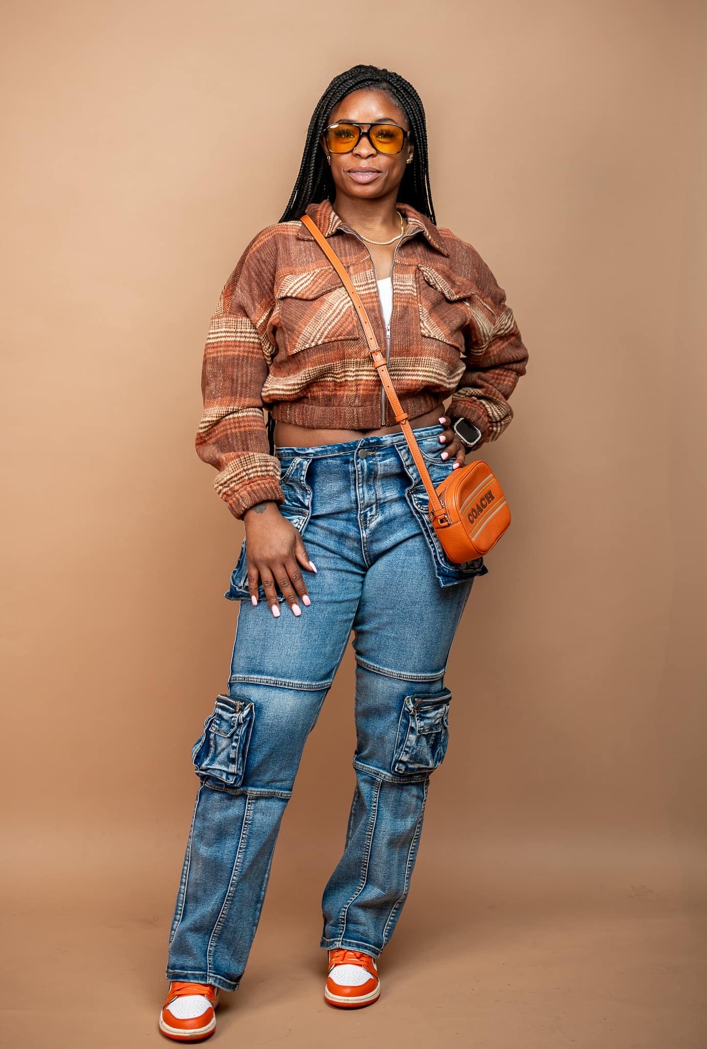 Feelin’ Fall Plaided Jacket