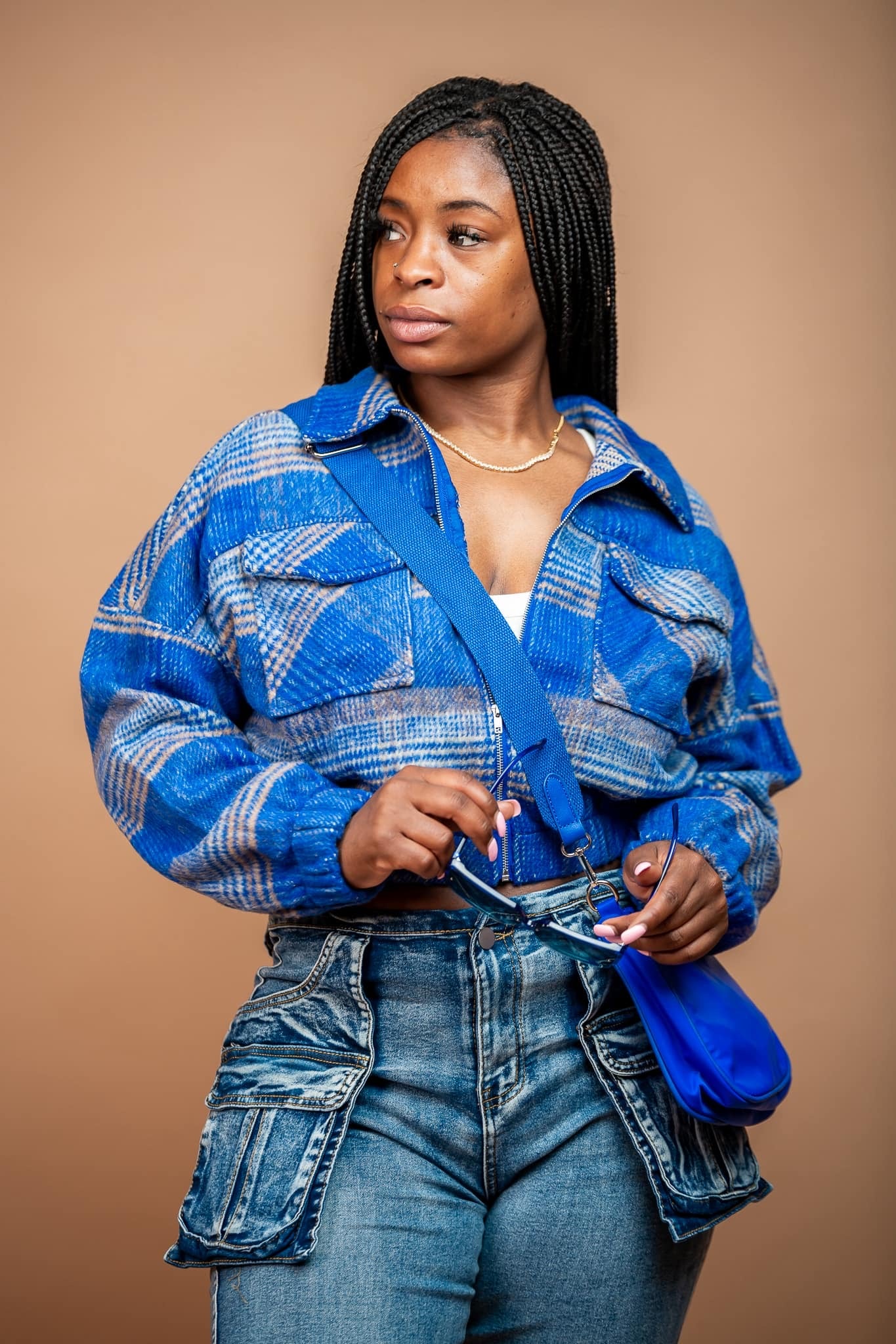 Feelin’ Fall Plaided Jacket