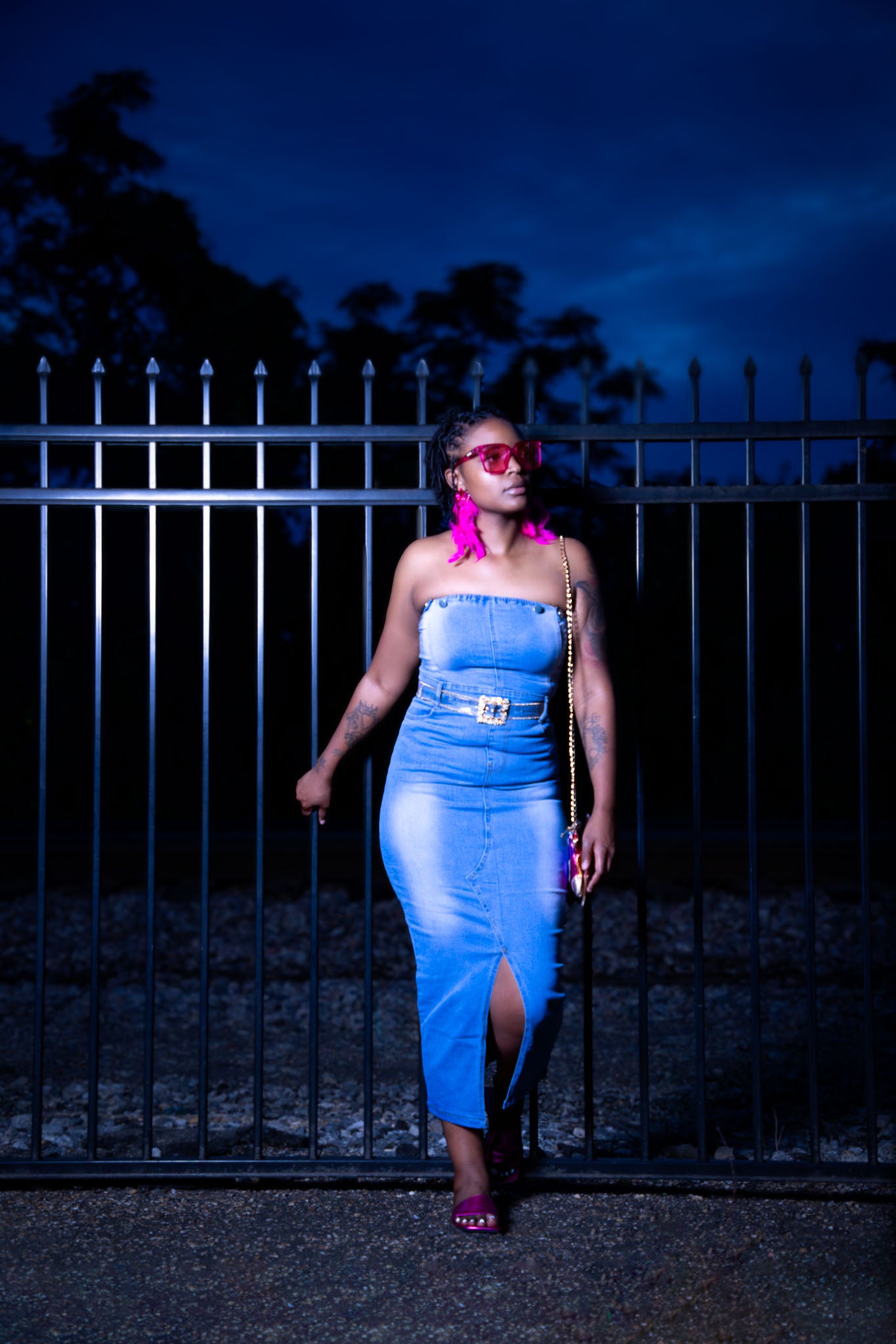 Isn’t She Lovely Denim Dress