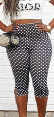 Itty Bitty Polka Dot Capris