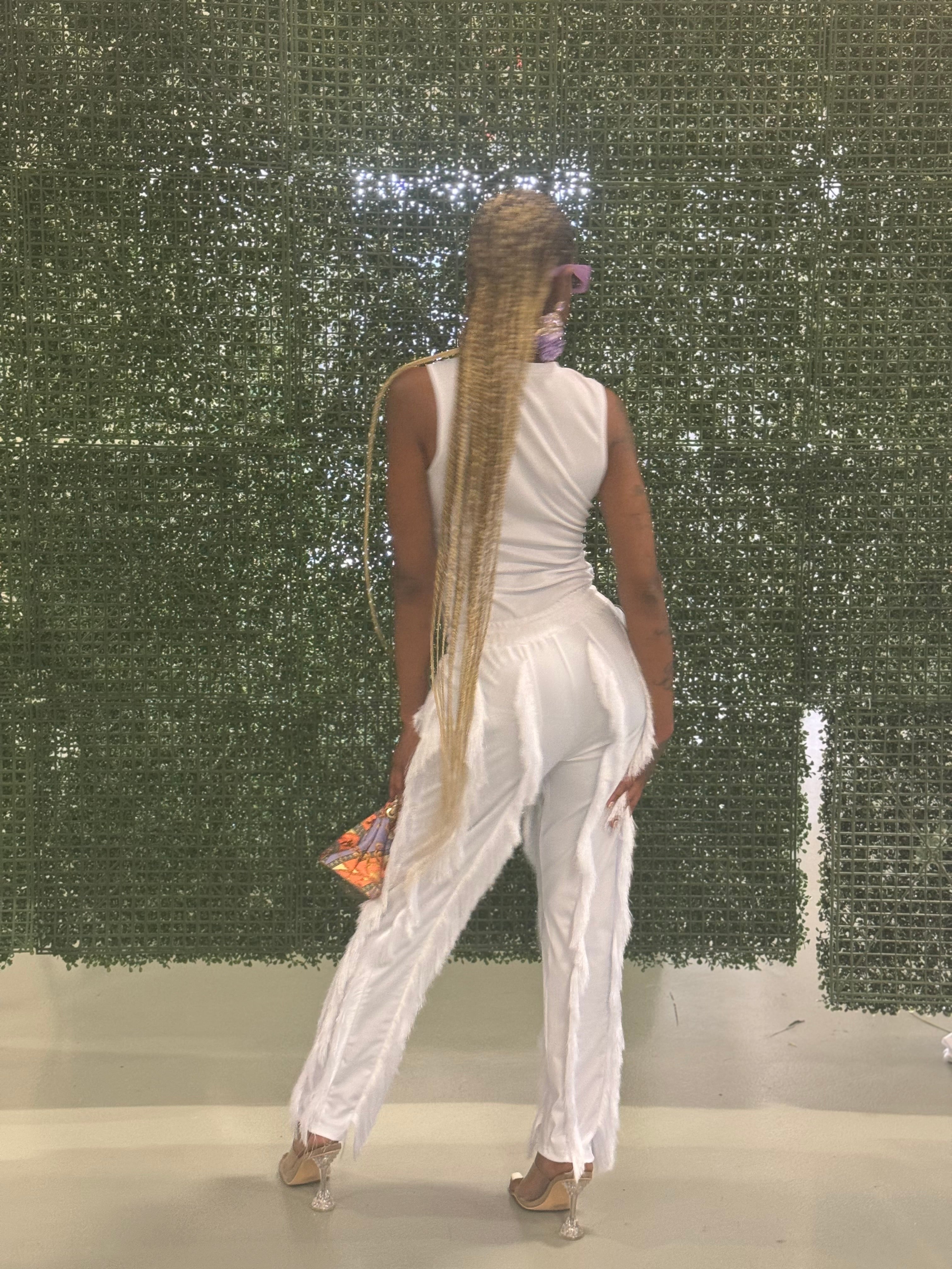 Act Bad Fringe Pant Set