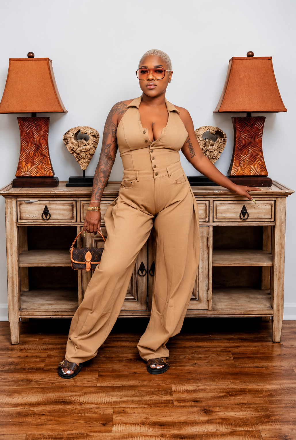 Luxe Denim Jumpsuit