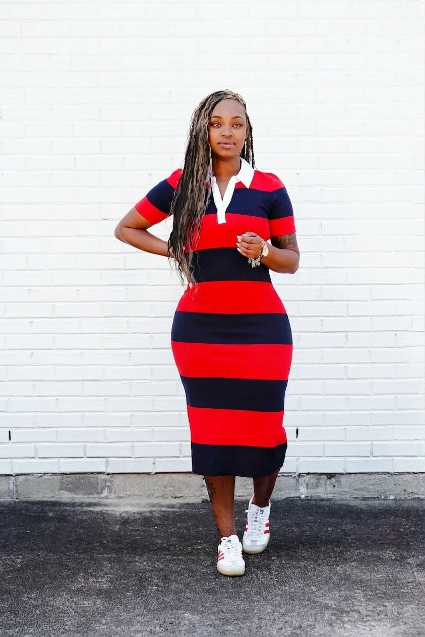 Keep It Cute Striped Dress