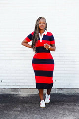 Keep It Cute Striped Dress