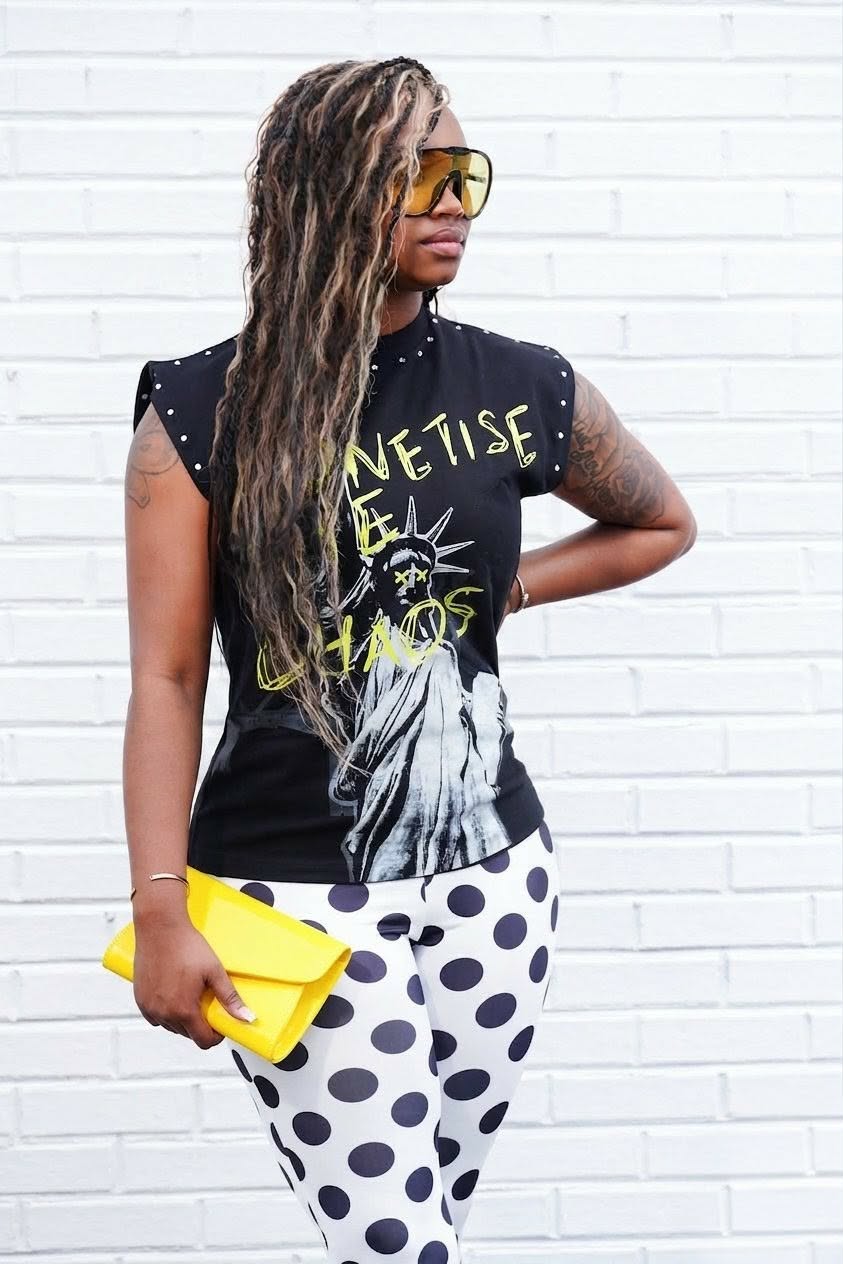 Connect Da Dots Capris