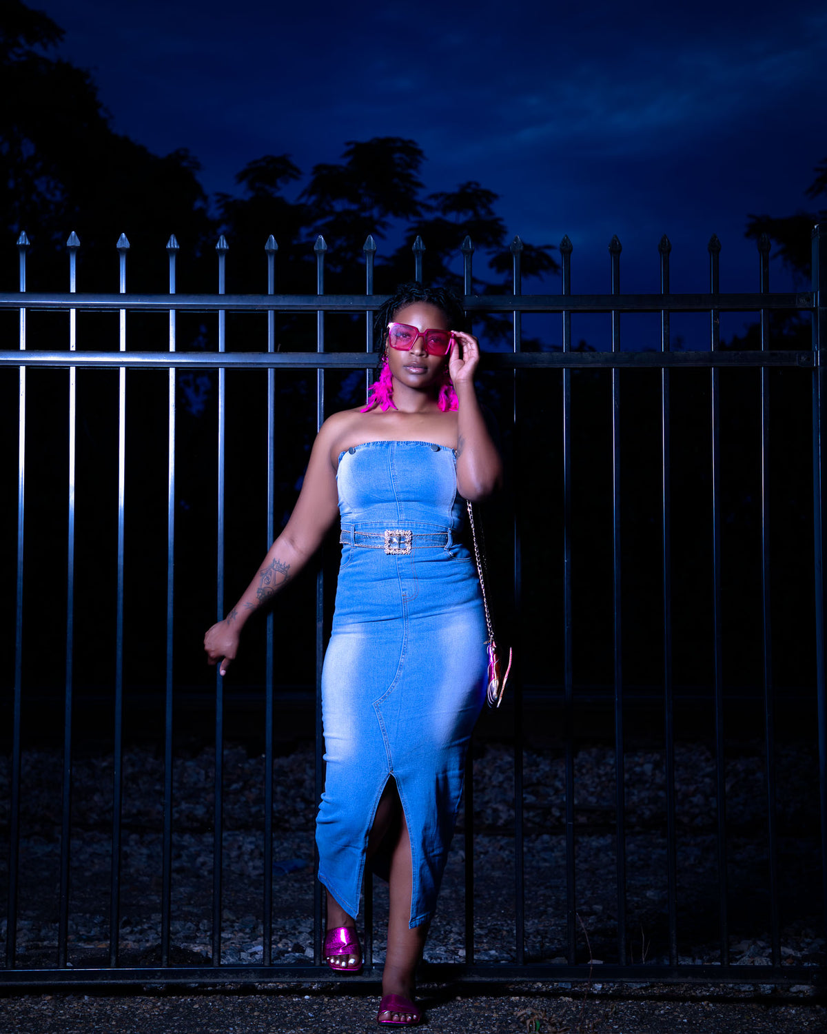 Isn’t She Lovely Denim Dress