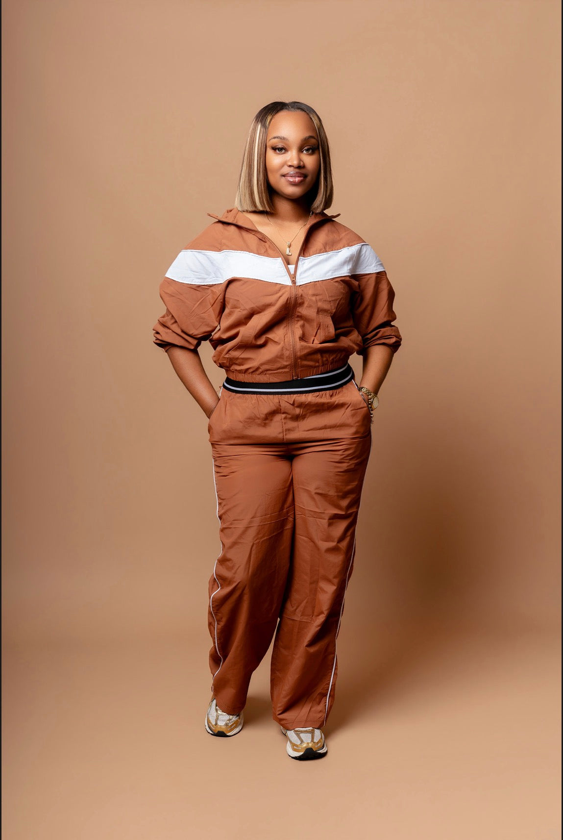 No Days Off Windbreaker 2Pc Set