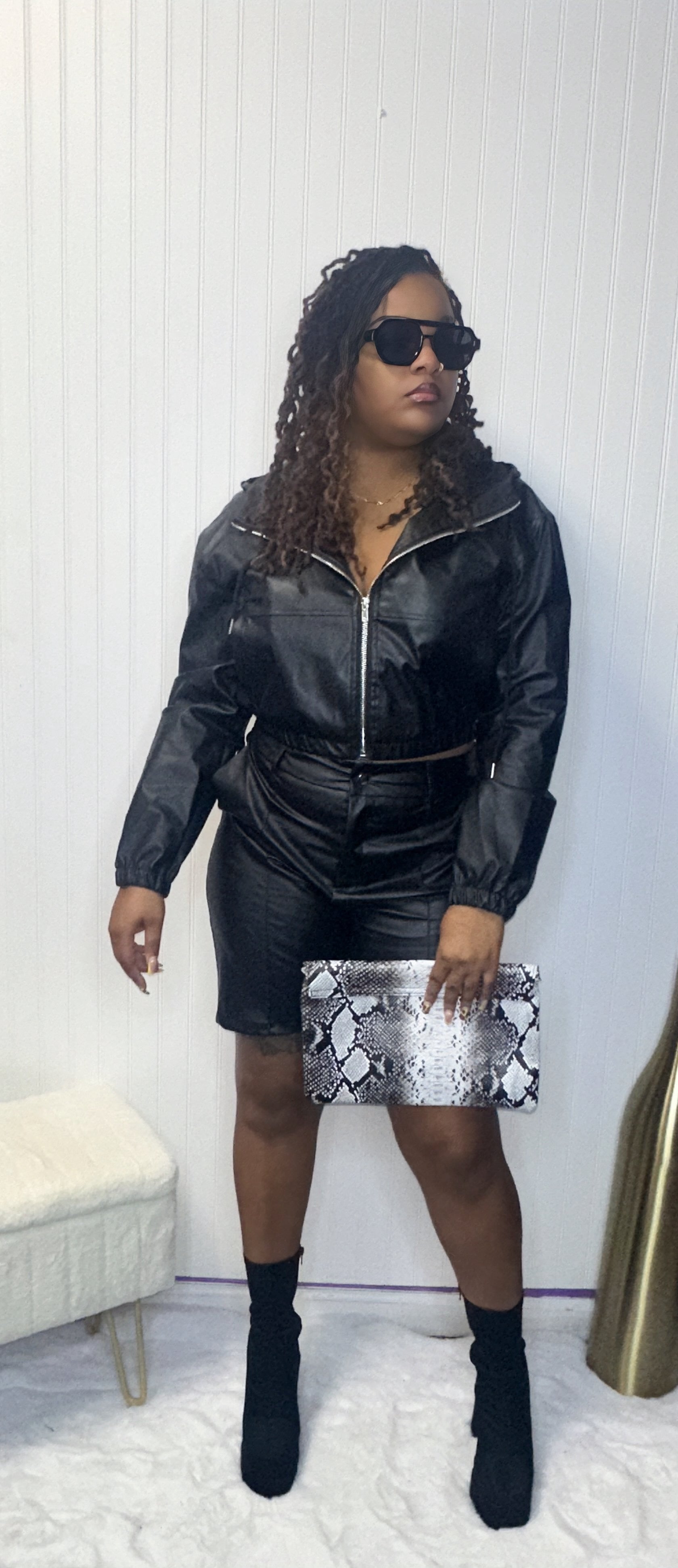 Drea 2pc Leather Set